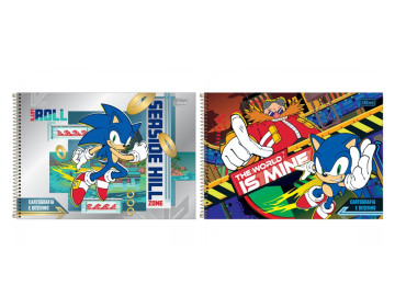 CADERNO CART.80F.SONIC...