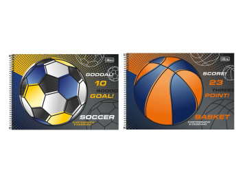 CADERNO CART.80F.SCORE CD