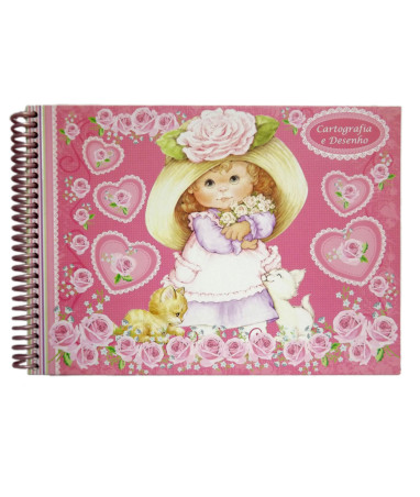 CADERNO CART.80F.BUBBLE CD