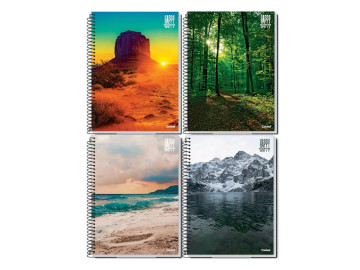 CADERNO UNIV. 80F.1M.VAN...