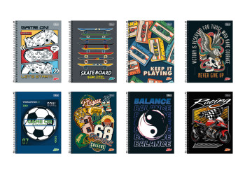 CADERNO UNIV.200F.10M.MAIS...