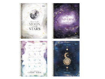 CADERNO UNIV.320F.20M.MAGIC...