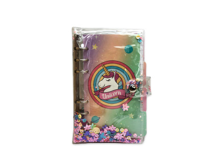 FICHARIO ARGOLADO MINI UNICORNIO 96F.