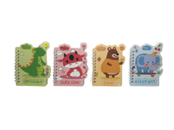 CADERNETA ESP. 60F. ANIMAIS...