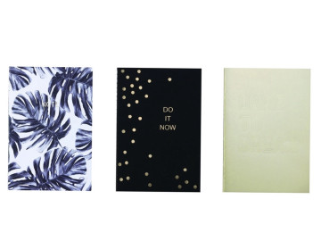 CADERNETA ESP. 96F.BLACK...