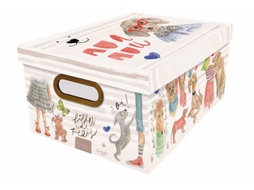 CAIXA 38X29X18CM.CACHORRO PP.