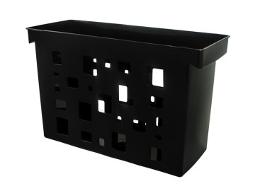 CAIXA 44X18X27CM.PRETA...