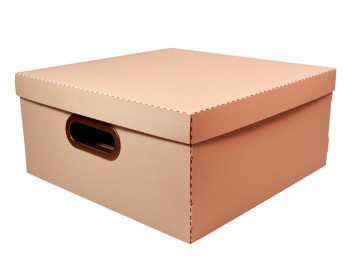 CAIXA 35X35X15CM LINHO DOCE...