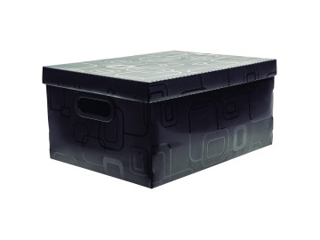 CAIXA 29X38X18 PRETA DELLO PP