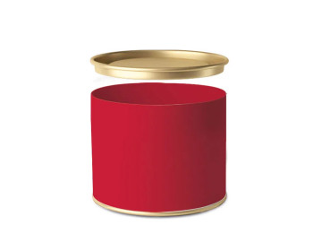 LATA P/PRESENTE 11X09 VERMELHA