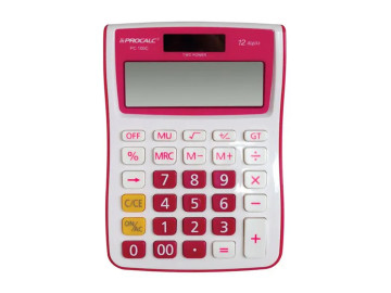 CALC.MESA 10X14 12D.BR/PINK...