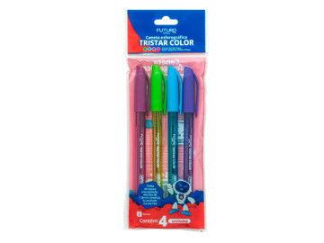 CONJ.CANETA ESF.04 CORES...