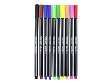 CANETA FINELINER 0,4MM C/10...