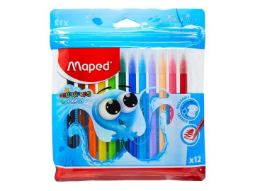 CANETA HIDR.12 CORES OCEAN...