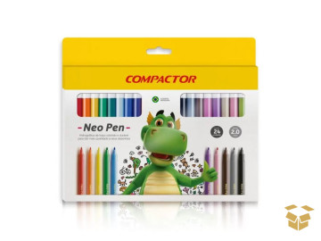 CANETA HIDR.24 CORES NEOPEN...