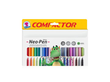 CANETA HIDR.24 CORES NEOPEN...