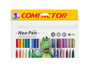CANETA HIDR.24 CORES NEOPEN...