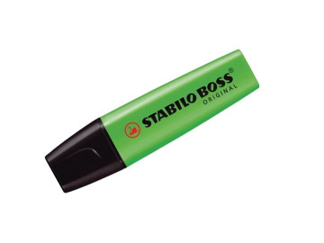 CANETA DESTACA TEXTO VERDE...