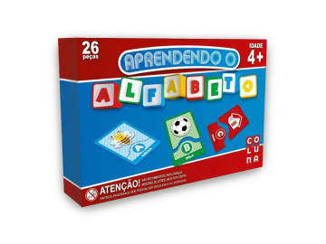 JOGO APRENDENDO O ALFABETO...