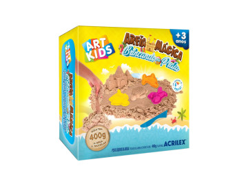 AREIA MAGICA BRINCANDO NA...