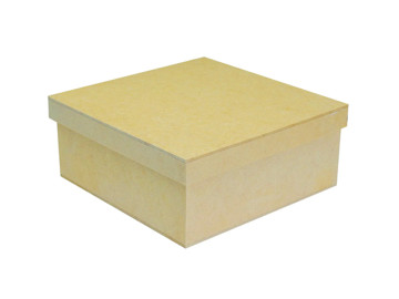 CAIXA MDF 25X25X08CM.C/DOBRADA