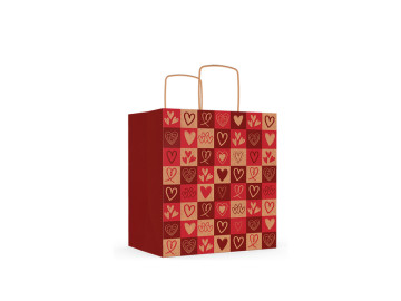 SACOLA PAPEL 22X15X24 KRAFT...