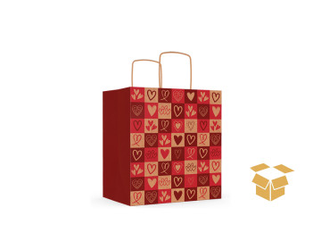 SACOLA PAPEL 22X15X24 KRAFT...