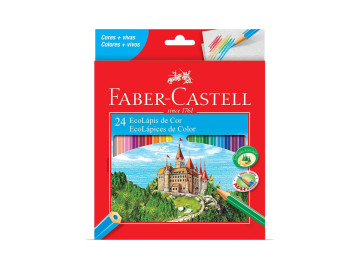 LAPIS COR  24 CORES FABER