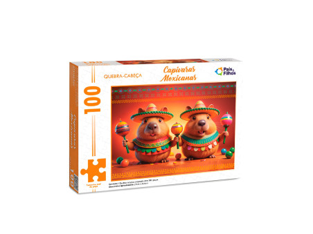 QUEBRA CAB.CAPIVARES MEXICANAS 100 PECAS