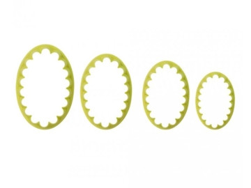 CORTADOR BABADO OVAL C/4 PECAS