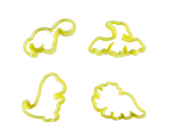 CORTADOR DINOSSAUROS C/4 PECAS