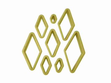 CORTADOR LOSANGO C/8 PECAS