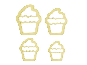 CORTADOR CUPCAKE C/4 PECAS