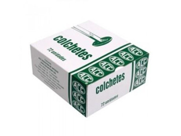 COLCHETE LATONADO N.14 C/72