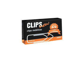 CLIPS N.  8/0 GALVANIZADO C/25