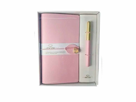 AGENDA PLANNER C/CANETA ROSA ROSE 40F.