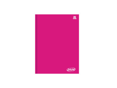 AGENDA CART.KBOM PINK 160F.AN.