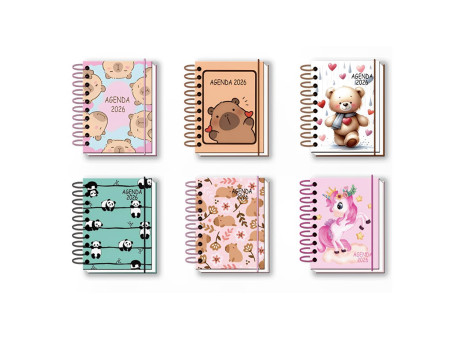 AGENDA ESP.ANIMAIS 13X19 AN.160F.