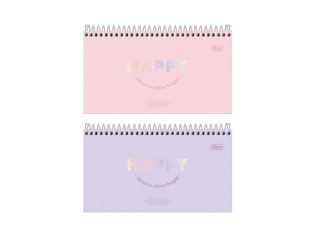 AGENDA ESP.BOLSO HAPPY HOR.09X17 AN.64P