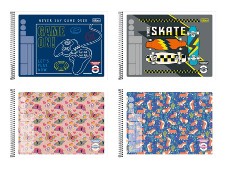 CADERNO CART.40F.PEPPER ESP.CF.