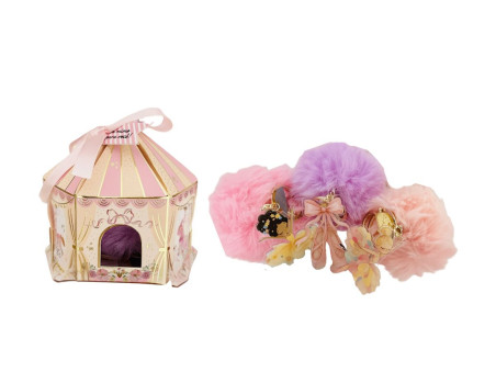 CHAVEIRO BAILARINA+CAIXINHA CARROSEL COL