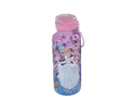GARRAFA PLAST.CINDERELA ABRE FACIL 600ML