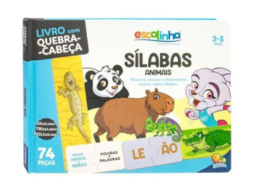 LIVRO QUEBRA CABECA SILABAS...