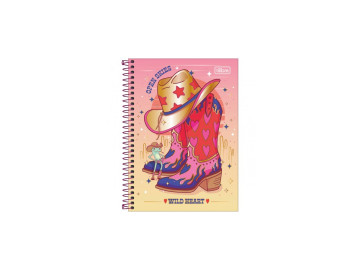 CADERNO ESPIRAL  80F.WEST...