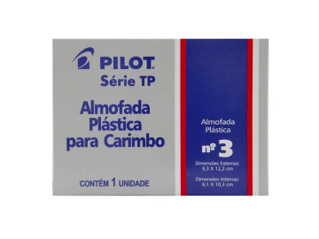 ALMOFADA CARIMBO N.3 AZUL...