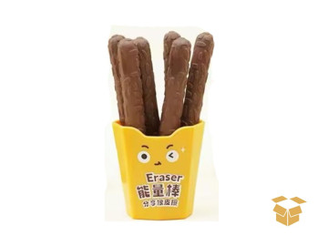 BORRACHA PLASTICA CHOCOLATE...