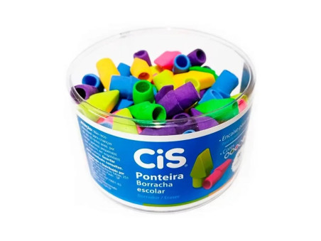 BORRACHA PONTEIRA LAPIS COLORS C/96