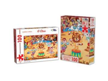 QUEBRA CABECA CIRCO 100 PECAS