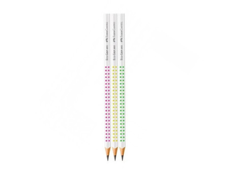 LAPIS PRETO FABER GRIP 2001 NEON -AV