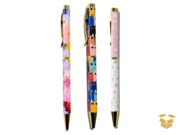 CANETA ESF.MIX COLORS AZUL...